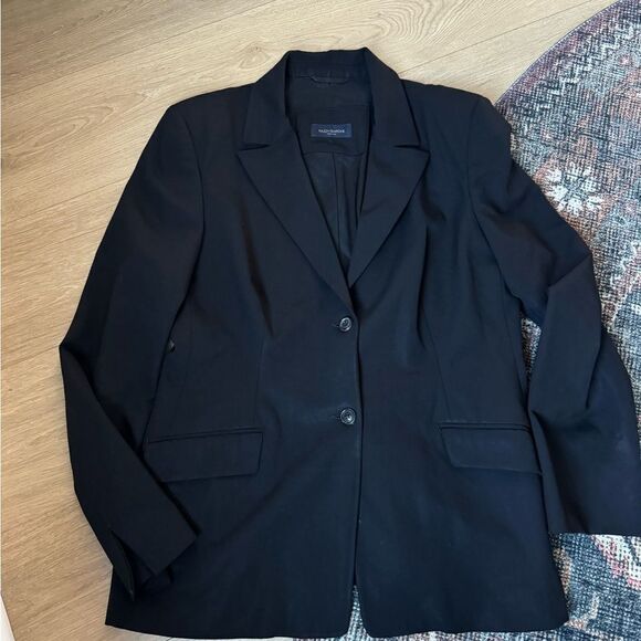 Piazza Sempione Black Structured Blazer - Picture 1 of 5